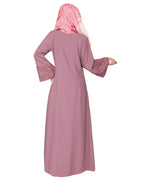 Premium  Abaya With Gleaming Dual Seed Bead Work