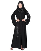 Opulent Abaya with Sparkling Sequins Work