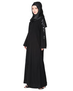 Opulent Abaya with Sparkling Sequins Work