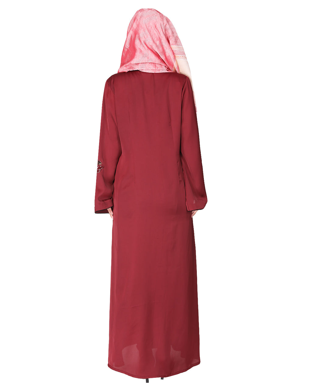 Opulent Abaya with Sparkling Sequins Work