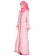 Double Layer Laced Abaya